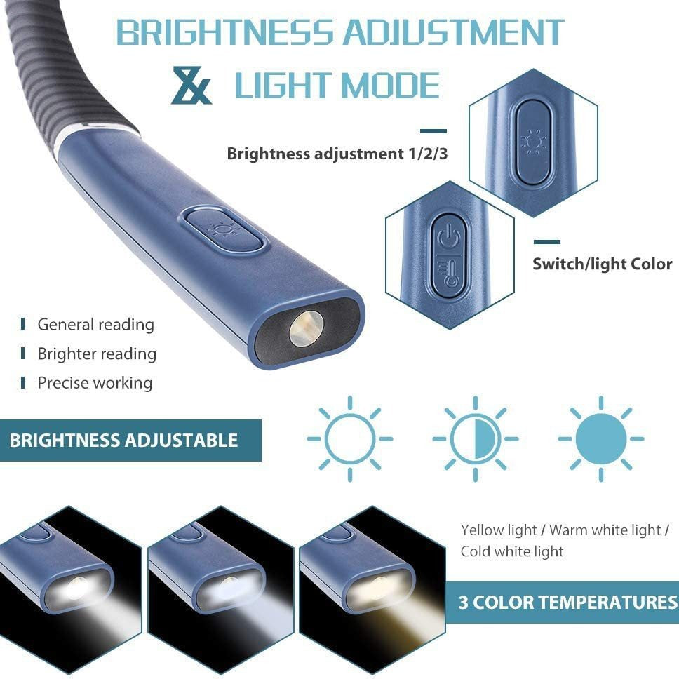 Plovera Rechargeable Neck Reading Light
