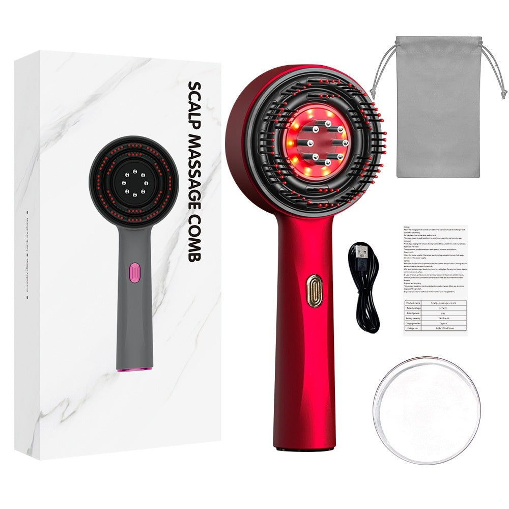 Plovera Electric Red Light Scalp Massage Comb