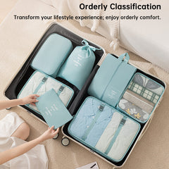 Plovera 7PCS Travel Packing Cube Set