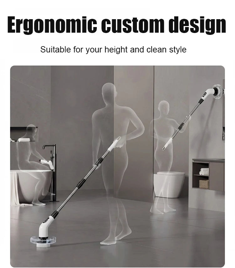 Plovera Cordless Electric Spin Scrubber
