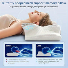 Plovera Cooling Contour Memory Foam Pillow