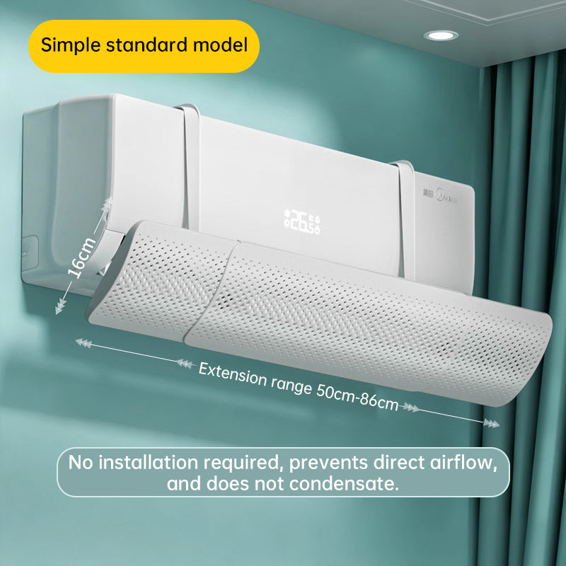 Plovera Adjustable AC Wind Deflector