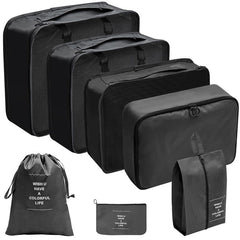 Plovera 7PCS Travel Packing Cube Set