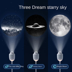 Plovera USB Galaxy Star Projection Night Light
