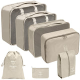 Plovera 7PCS Travel Packing Cube Set