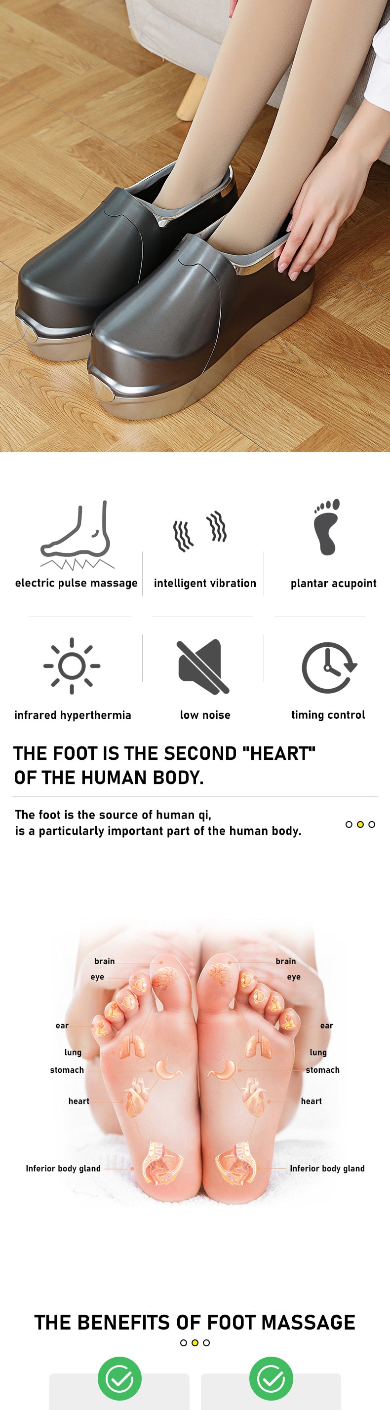 Plovera Multifunctional Heated Massage Shoes