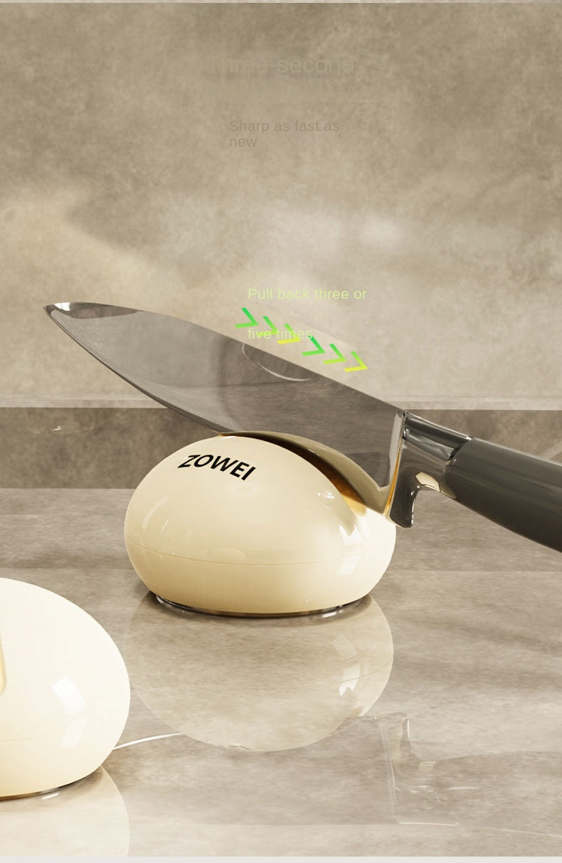 Plovera Suction Cup Knife & Scissor Sharpener