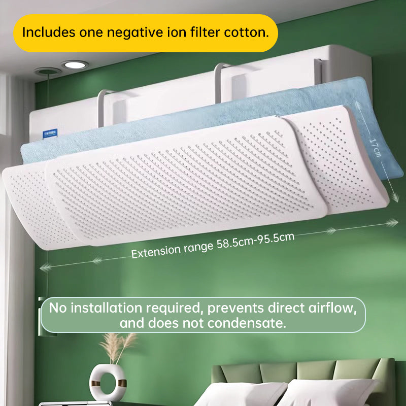 Plovera Adjustable AC Wind Deflector