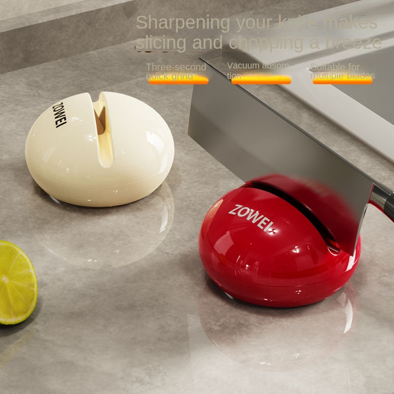 Plovera Suction Cup Knife & Scissor Sharpener