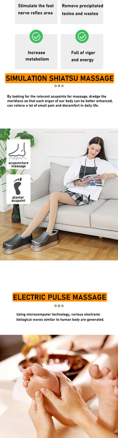 Plovera Multifunctional Heated Massage Shoes