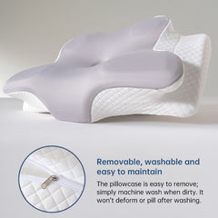 Plovera Cooling Contour Memory Foam Pillow
