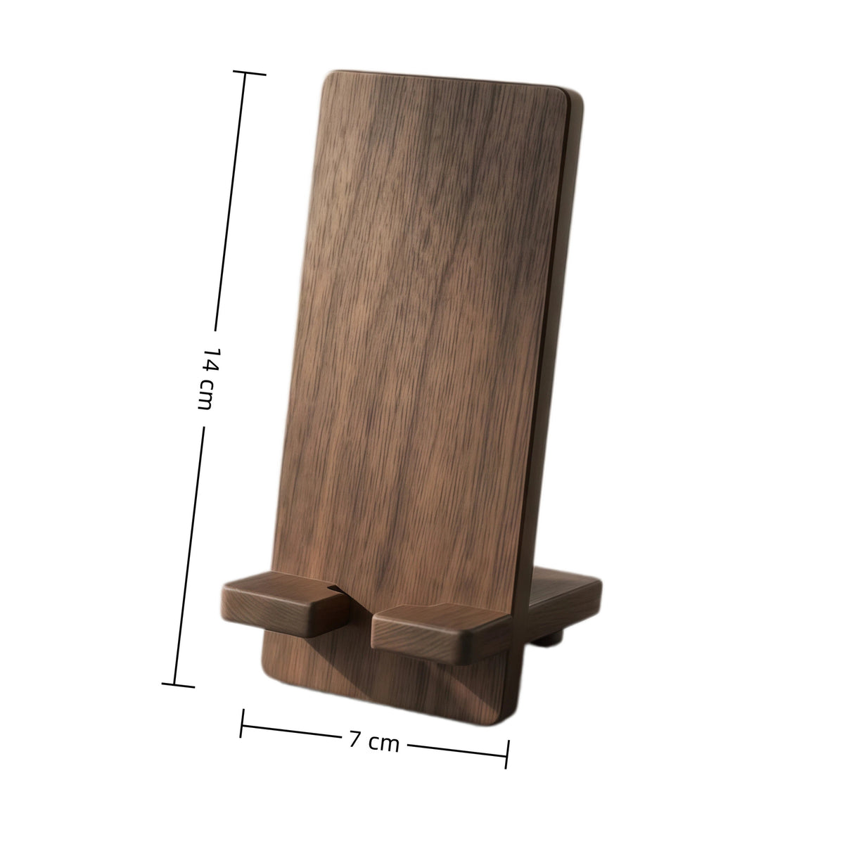 Plovera Teak Wood Phone Stand