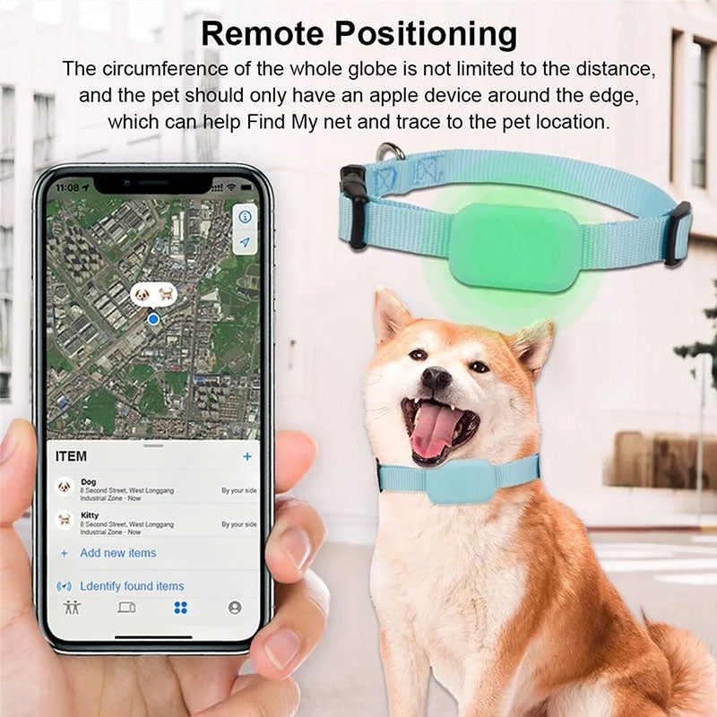Plovera Real-Time GPS Pet Tracker Collar