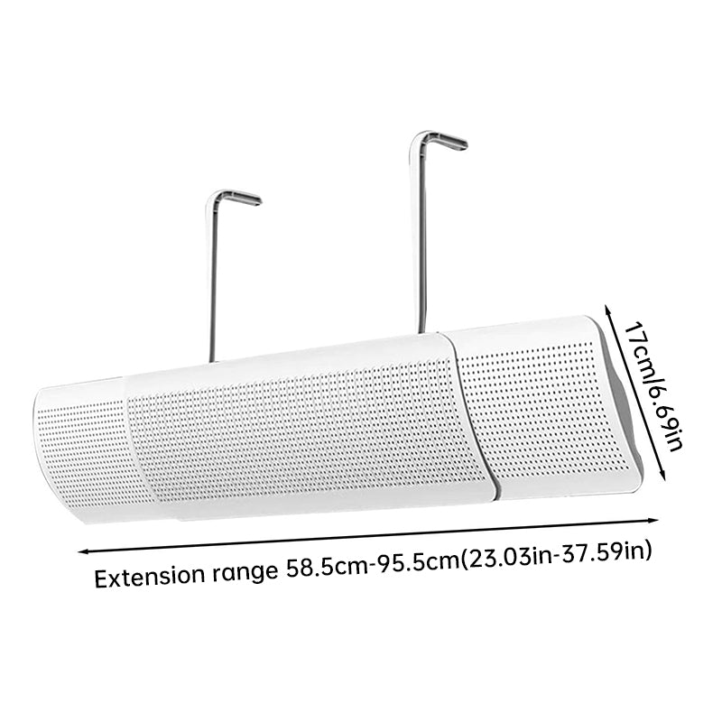 Plovera Adjustable AC Wind Deflector