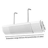 Plovera Adjustable AC Wind Deflector
