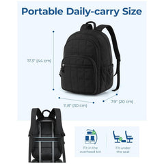 Plovera Women's Nylon Travel Backpack