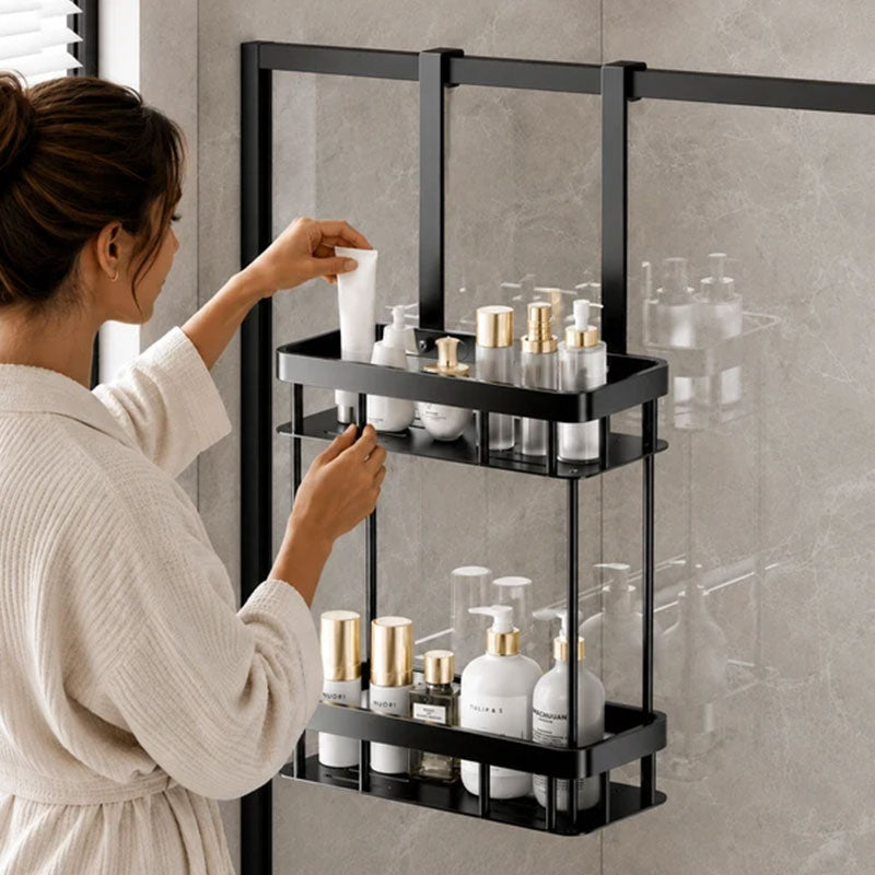 Plovera 2-Tier Over Door Shower Caddy