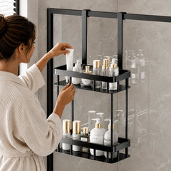 Plovera 2-Tier Over Door Shower Caddy