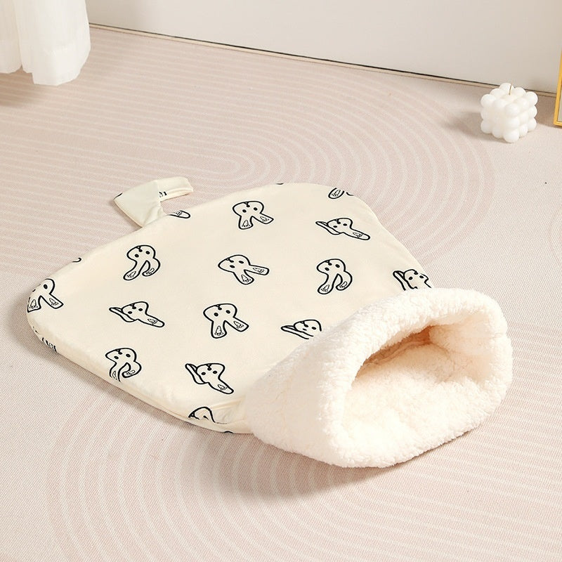 Plovera Semi-Enclosed Winter Pet Tunnel Bed