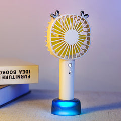Plovera Cute Handheld Mini USB Fan