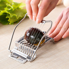Plovera Stainless Steel Egg Slicer & Cutter