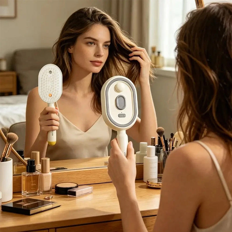 Plovera Electric Steam Ionic Hair Brush