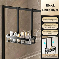 Plovera 2-Tier Over Door Shower Caddy
