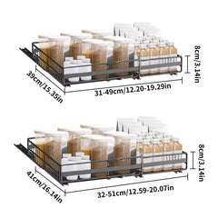 Plovera No Drill Pull Out Spice Rack