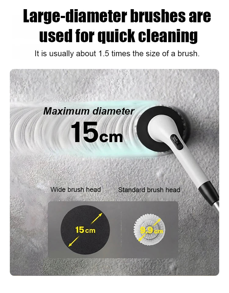 Plovera Cordless Electric Spin Scrubber