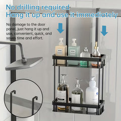 Plovera 2-Tier Over Door Shower Caddy
