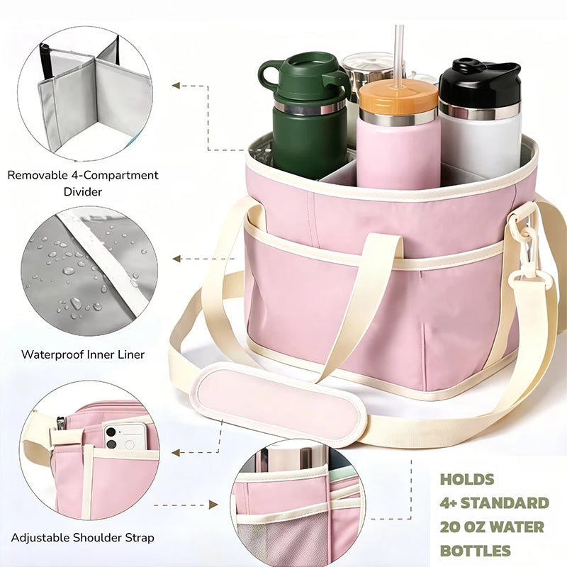 Plovera 4-Compartment Drink Carrier Bag