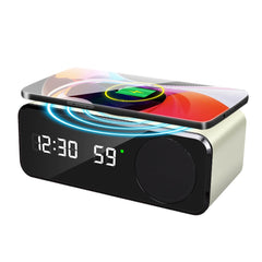 Plovera Wireless Charging Bluetooth Clock Speaker