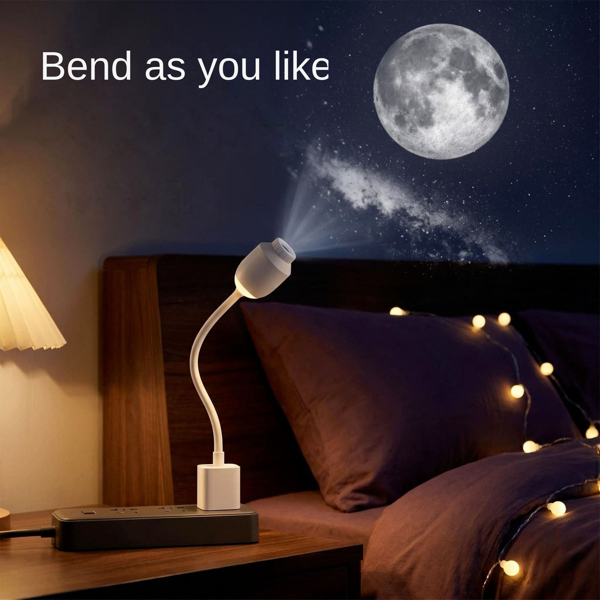 Plovera USB Galaxy Star Projection Night Light