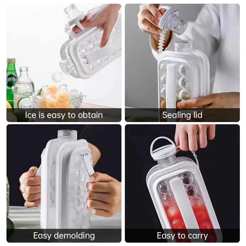 Plovera 2-in-1 Portable Ice Maker Bottle