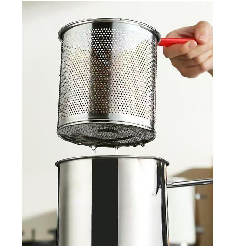 Plovera Stainless Steel Household Fryer Pot