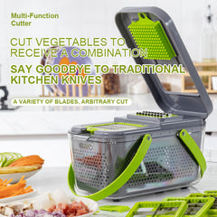 Plovera 22-Piece Multifunctional Kitchen Chopper