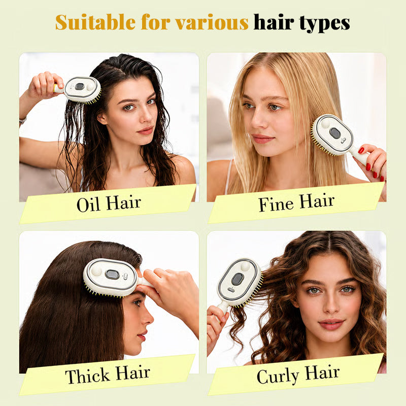 Plovera Electric Steam Ionic Hair Brush