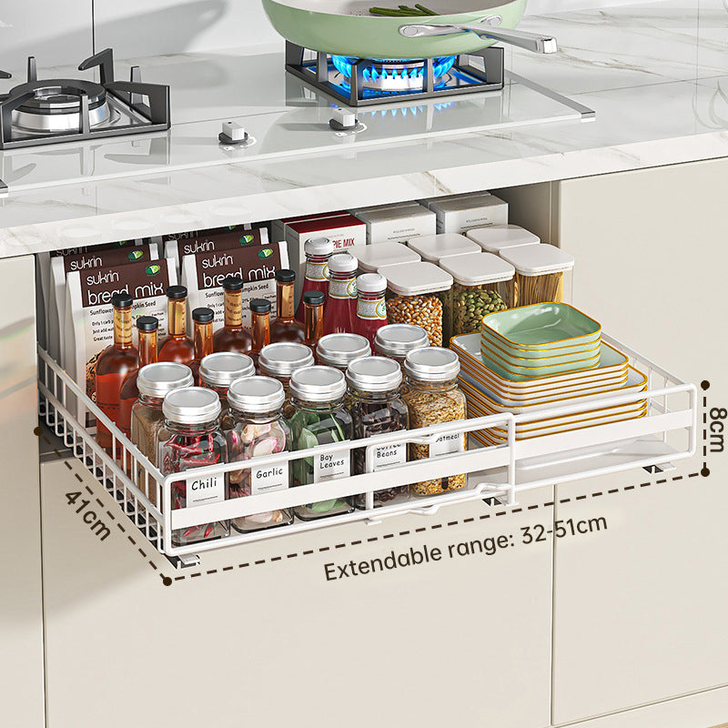 Plovera No Drill Pull Out Spice Rack