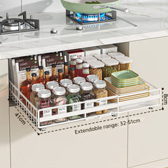 Plovera No Drill Pull Out Spice Rack