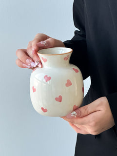 Plovera Hand-Painted Ceramic Vase
