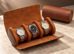 Plovera PU Leather Watch Storage Box