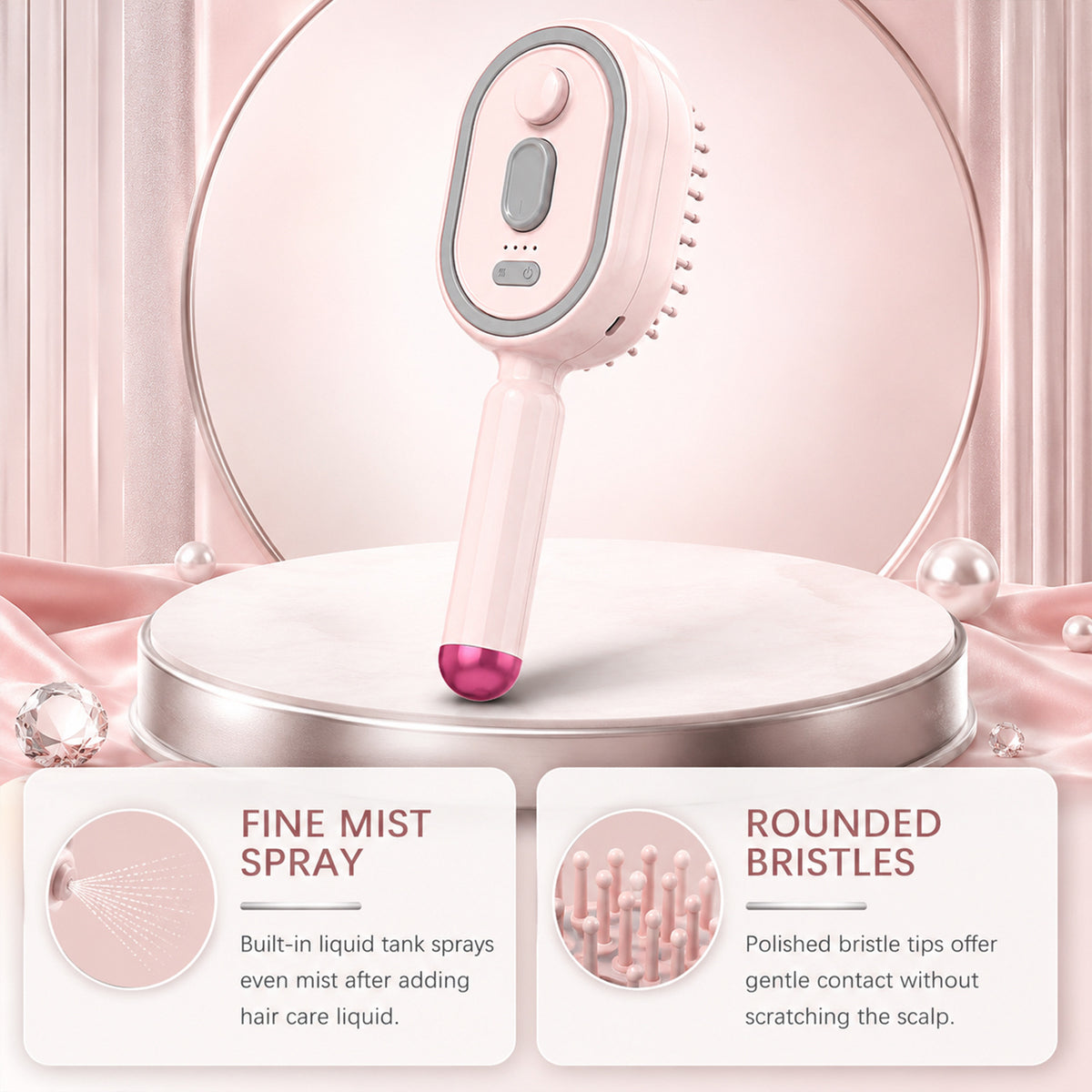 Plovera Electric Spray Air Bag Massage Comb