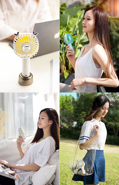 Plovera Cute Handheld Mini USB Fan