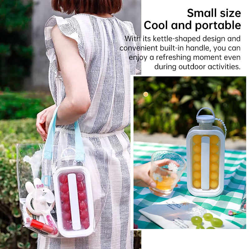Plovera 2-in-1 Portable Ice Maker Bottle
