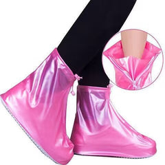 Plovera Waterproof PVC Zipper Shoe Covers