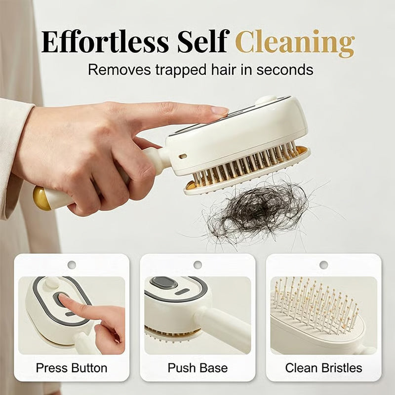 Plovera Electric Steam Ionic Hair Brush