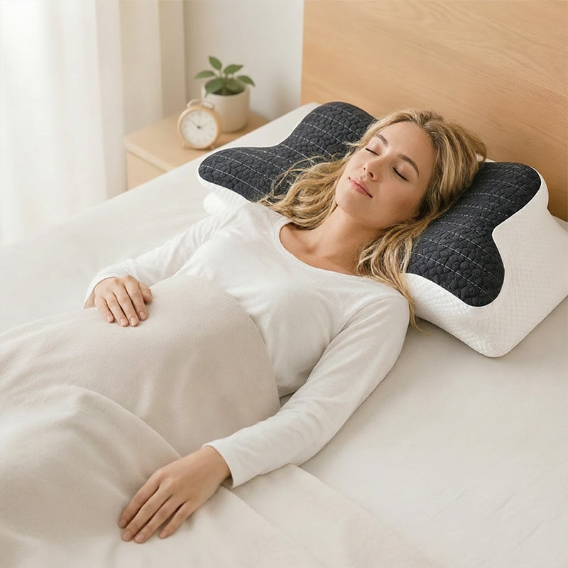Plovera Cooling Contour Memory Foam Pillow