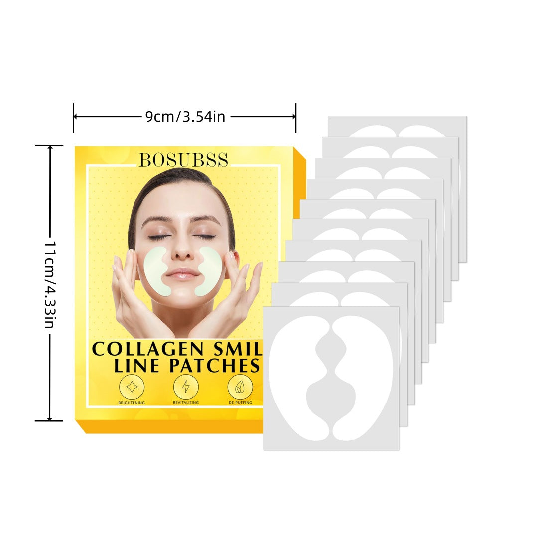 Plovera 10 Pcs Transparent Face Mask Stickers