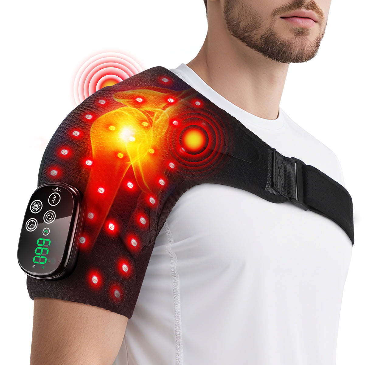 Plovera Rechargeable Heated Shoulder Massager