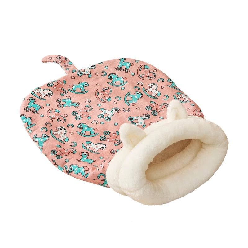 Plovera Semi-Enclosed Winter Pet Tunnel Bed